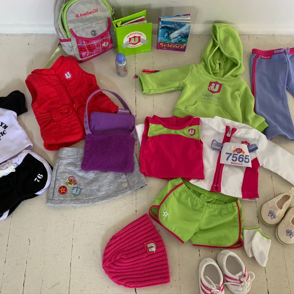 American Girl University Clothes and Accessories